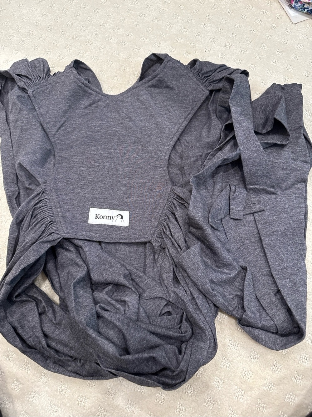 Konny Wrap Carrier XL Heather Gray - Picture 2 of 3